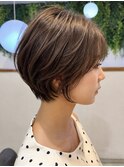 似合わせ診断で叶える似合わせショート×明るい白髪染め