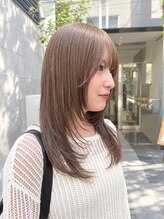 コージークルー(cozy creww)&nbsp;透明感も抜け感も欲しい方へ。【レイヤーグレージュ】