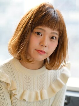 ネオリーブアオバ 高田馬場店(Neolive aoba) 【高田馬場/aoba】オンザバング×ワンカール×艶カラー