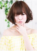 ラクチンスタイリング♪無造作ナチュラルボブ♪