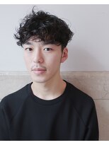 リュト(Lute) メンズパーマ×セミウエット