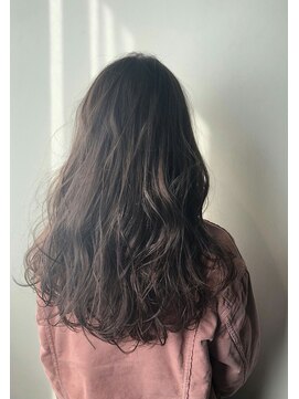 エイミー(Aimee) Aimee 小顔、無造作グレージュ3Dカラー美髪ミディアム