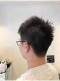 短髪メンズ×刈り上げスタイル
