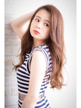 ヘアーアートシフォン 川口東口店(hair art chiffon) ブルージュカラー&ヴェールウェーブの似合わせカット大人ボブ