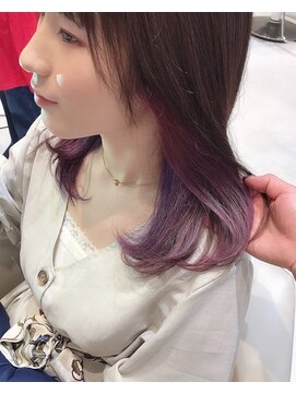 ケーツー あべのキューズモ－ル店(K-two) [K-two]guest*インナーカラー/ミディアムヘア[天王寺/阿倍野]