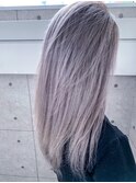 ブリーチ×ミルクティーベージュ