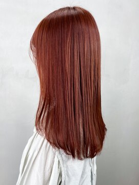 アイティー バイ アルバム 中野店(IT by ALBUM) カシスオレンジ_オリーブカラーハイライトカラー_ba306002