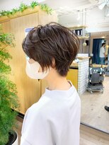 アヴァロン(AVALON)&nbsp;【30代40代】横顔美人な絶壁解消ショートパーマ「永田カズヤ」