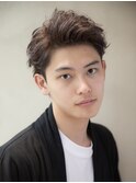 爽やかツーブロックナチュラルショート【人形町/浜町】