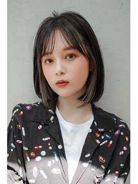 ギークス(GEEKS) 【GEEKS】モテ/インナーカラー/イヤリングカラー/伸ばしかけヘア