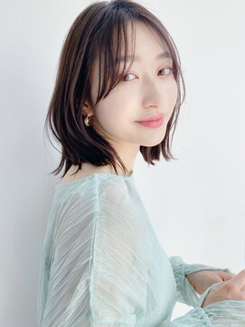 ケーツー エソラ池袋店(K-two) 外ハネボブ×柔らかベージュ［髪質改善/池袋&目白&大塚］