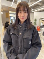 ユー(yew)&nbsp;ぷつんと顔まわりレイヤー＋ショコラベージュ