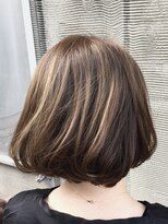 インデックスヘアーユー 錦糸町店(in'dex hair - U)&nbsp;ボブ×ハイライト[錦糸町/錦糸町駅/錦糸町北口/ハイライト]