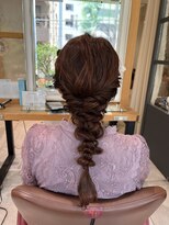 ネオリーブルカ 御茶ノ水店(Neolive Luca)&nbsp;ゆったり編みおろしスタイル