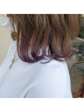 ラフヘアーアンドスパ(Luffhair&spa) 裾カラー