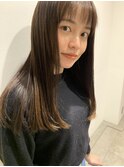 髪質改善ストレートヘア