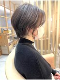 大人キレイ くびれショートボブ
