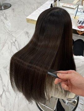 シェノン サントル(CHAINON CENTRE) 前髪/マチルダボブ/ピンクベージュ/インナーグレージュ