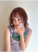 アレンジも可愛い♪外ハネもできる長さのぷつっとボブ