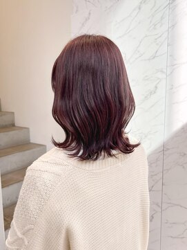 クリアーオブヘアー 一社店(clear OF HAIR) 秋冬人気◎カシスブラウン