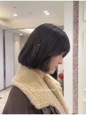 韓国ボブタンバルモリパーマワンカールパーマ