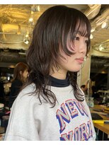 ヘアスタジオニコ(hair studio nico...) ミディアムウルフ