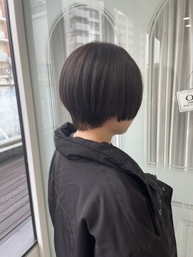 ザザ 高田馬場(ZA/ZA) ツヤカラー×ハンサムショート