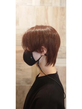 エルバイシオン(aile by sion) レッドカラーマッシュウルフ