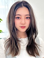 ラフィスヘアー ファン 池袋店(La fith hair fun)&nbsp;【La fith】顔周りレイヤー×ハイトーンカラー×ハイライト