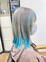 カノン(kanon)&nbsp;【kanon松戸】青木優歩　グレージュ×水色