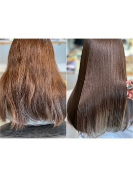 癖をしっかり伸ばしながら、感動の柔らかさで「うぬぼれ髪」に♪ふんわり仕上がりで朝のセットも楽々＊