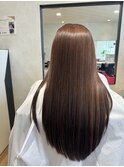 髪質改善ヘアエステカラー