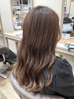 アルターリール(aL ter Rire)&nbsp;前髪/アンブレラカラー/こなれミディ/イメチェン/中村郁未