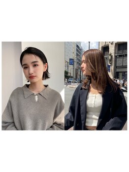 ◆流行りだけじゃない！「似合う」カラーで一歩先のデザインに＊圧倒的な艶感&低ダメージが人気の秘訣★