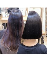 グラスヘア(Grous hair) 【髪質改善メニュー】うるつやボブ♪【Grous hair錦糸町】
