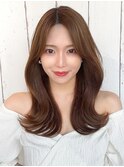 【守道】レイヤーカット/顔周りカット/韓国ヘア/くびれ/新宿