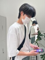 ジーナ 天神(Zina)&nbsp;韓国風マッシュウルフ 【メンズサロンZina 天神】