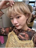 イメチェン外ハネボブ美髪ワイドバングレイヤーショート/大宮