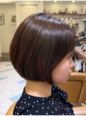 ミニウルフレイヤーカット顔周りカット前髪カットショート/大宮