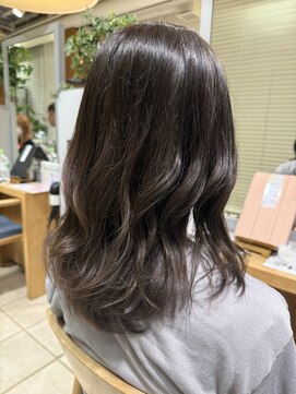 エムプラス センター北(M.plus) 髪質改善カラー☆アッシュグレージュ