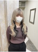 心斎橋×赤み消しアッシュベージュ