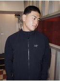 BURGメンズカットアップバングスパイキーショートスキンフェード