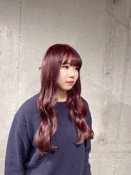 ガルボヘアー 桟橋店(garbo hair) オイルカラーボルドー高知美容院