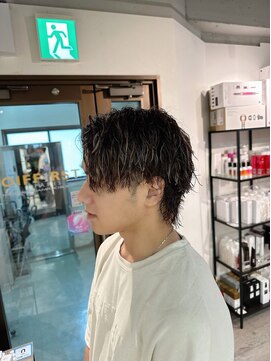 シャンプーボーイ 佐賀(SHAMPOO BOY) 巻き下ろしパーマ【メンズカット/メンズパーマ/ツイストパーマ】