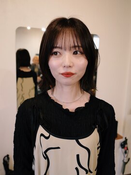 ピュー(Piu-) 【ミディアムヘア/Piu-】外ハネボブ/ミディアムボブ