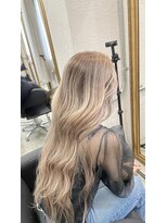 レアル 心斎橋 大阪(REAL)&nbsp;ベージュバレイヤージュ