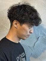 ニアウ 高崎店(Niau)&nbsp;波巻きスパイラルパーマ波巻きパーマメンズパーマメンズマッシュ