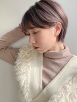 カーサ(Casa.)&nbsp;グレージュ×ひし形耳掛けショート