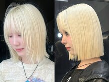 【リアル韓国ヘアになれる"韓国美人風"透明感カラー3】アイドルみたいな憧れブロンドもダメージレスに♪