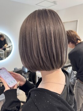 ホープ(hope) ボブ/内巻きボブ/グレージュ/ブリーチ